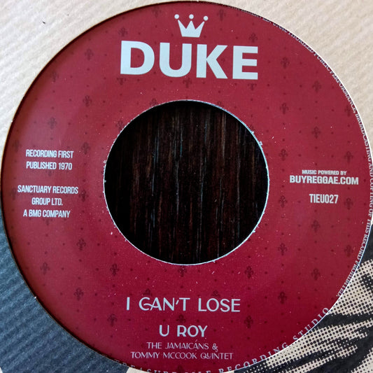 U-Roy / Errol Brown - I Can't Lose / Rema Skank 