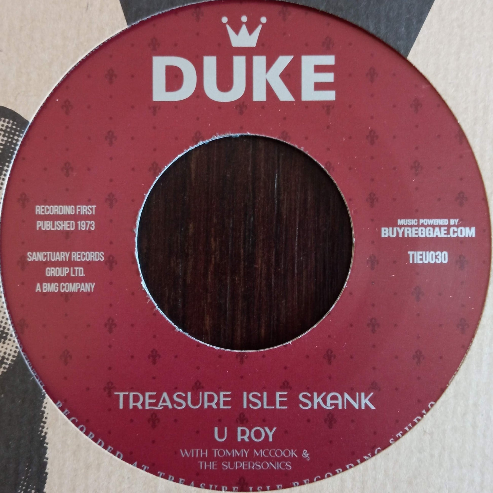 U-Roy + Tommy McCook - Treasure Isle Skank