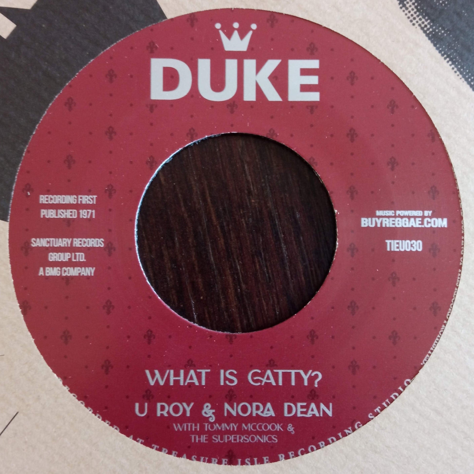 U-Roy + Tommy McCook - Treasure Isle Skank b