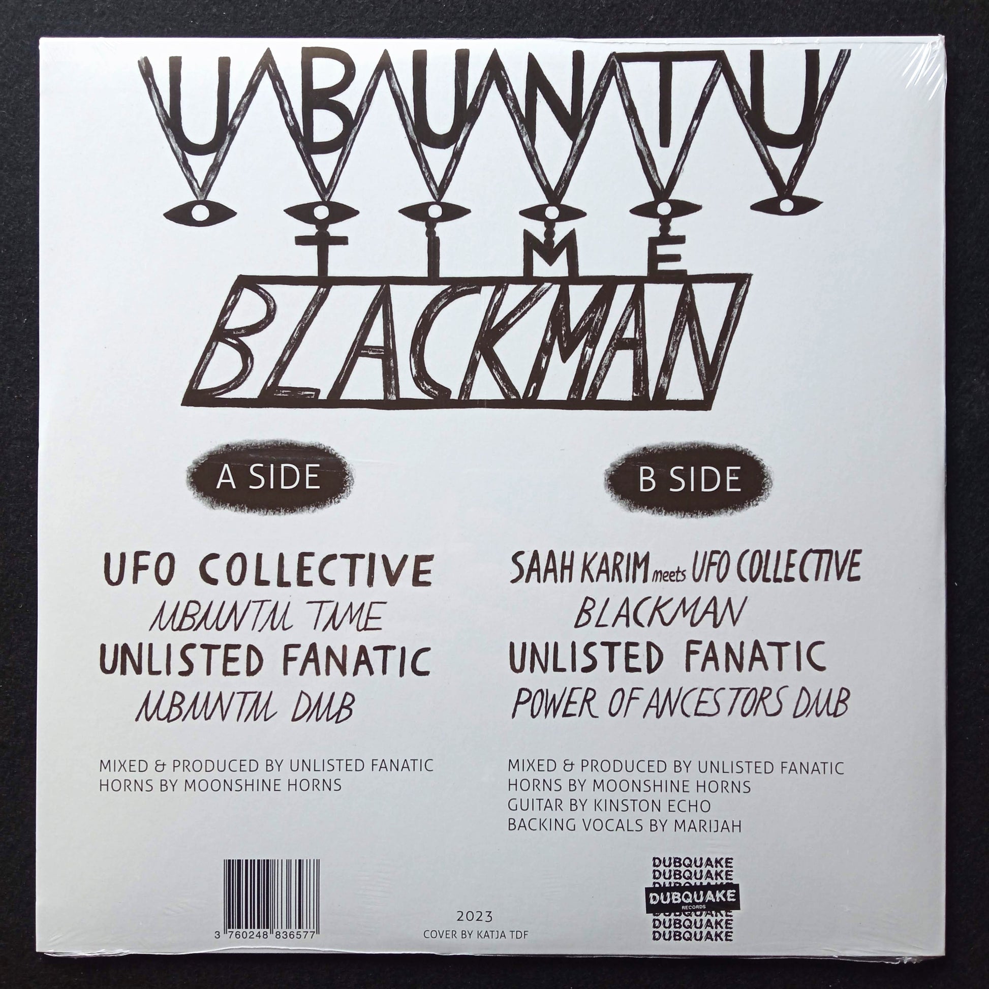 UFO Collective /  Unlisted Fanatic / Ubuntu Time / Black Man b