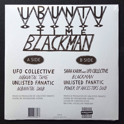 UFO Collective /  Unlisted Fanatic / Ubuntu Time / Black Man b