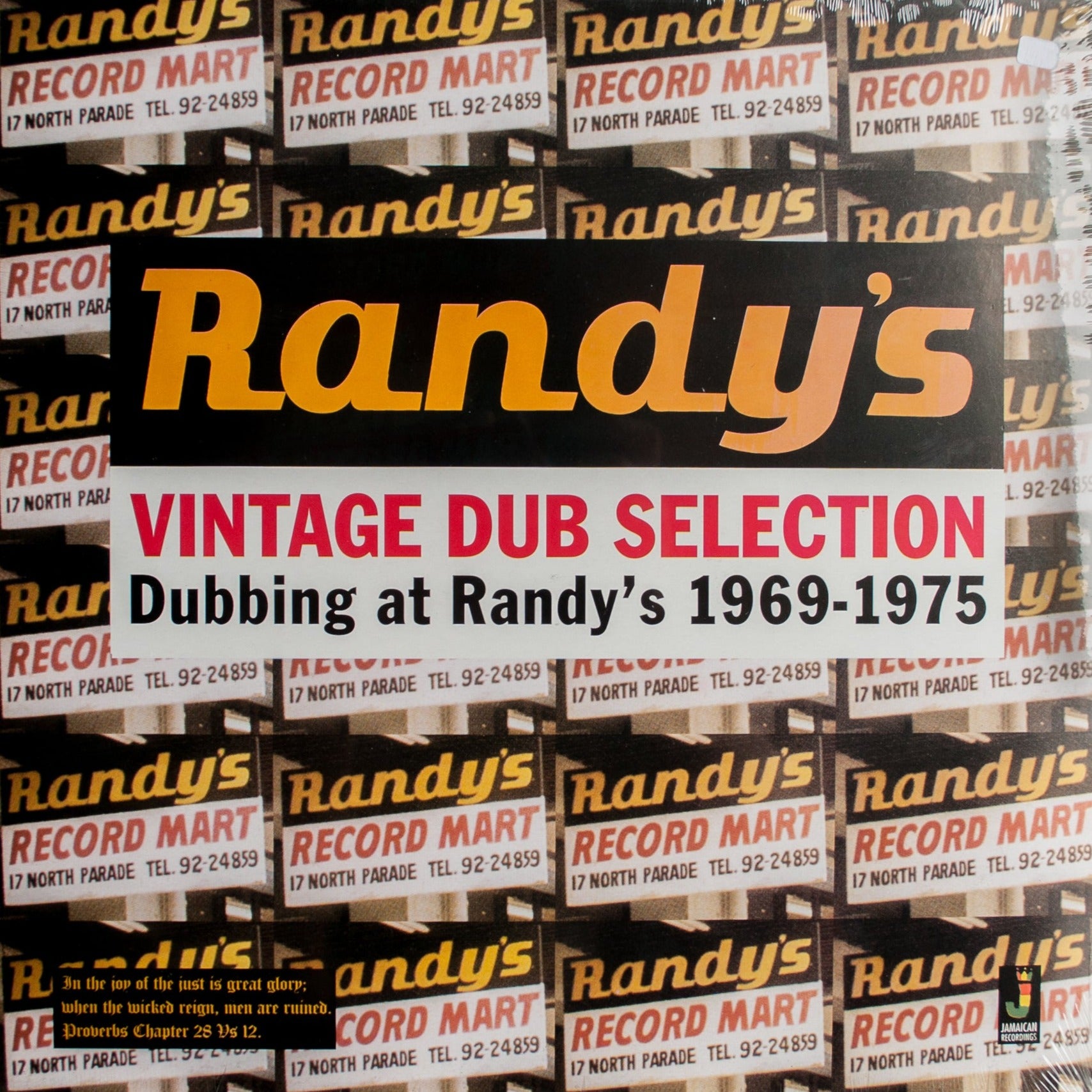 Vintage Dub Selection / Dubbing At Randy's A