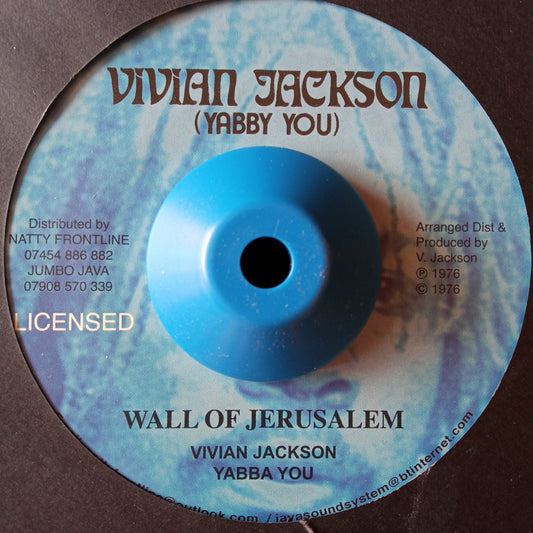 Vivian Jackson / Yabba You – Wall Of Jerusalem 