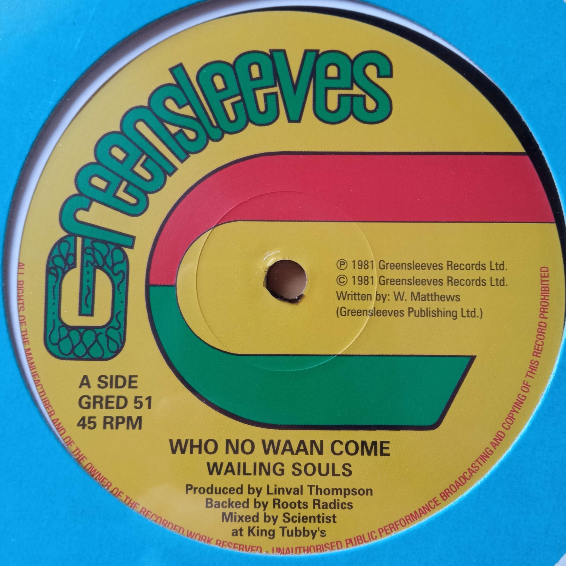 Wailing Souls / Al Campbell – Who No Waan Come 