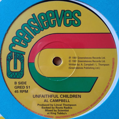 Wailing Souls / Al Campbell – Who No Waan Come b
