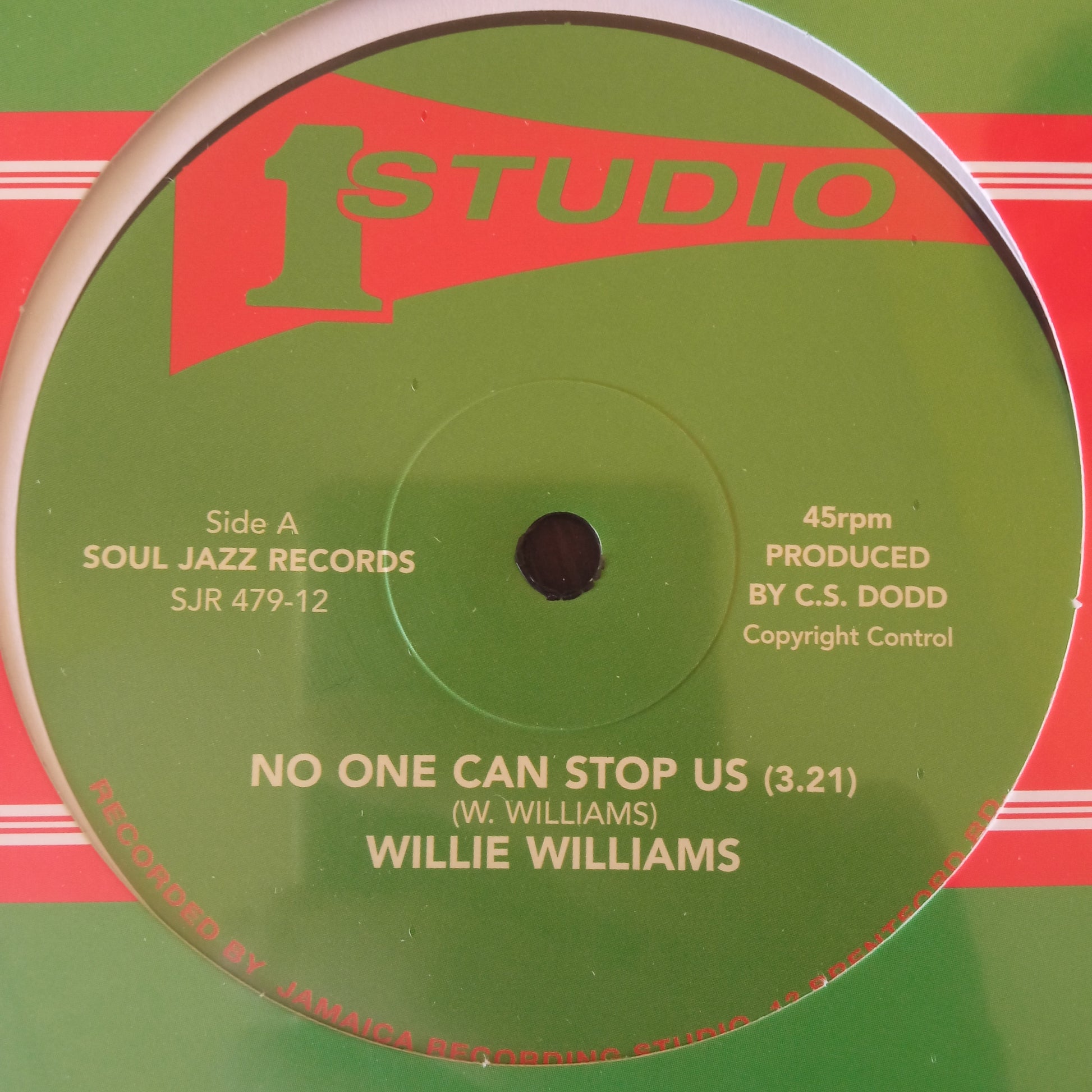 Willie Williams – No One Can Stop Us Now 