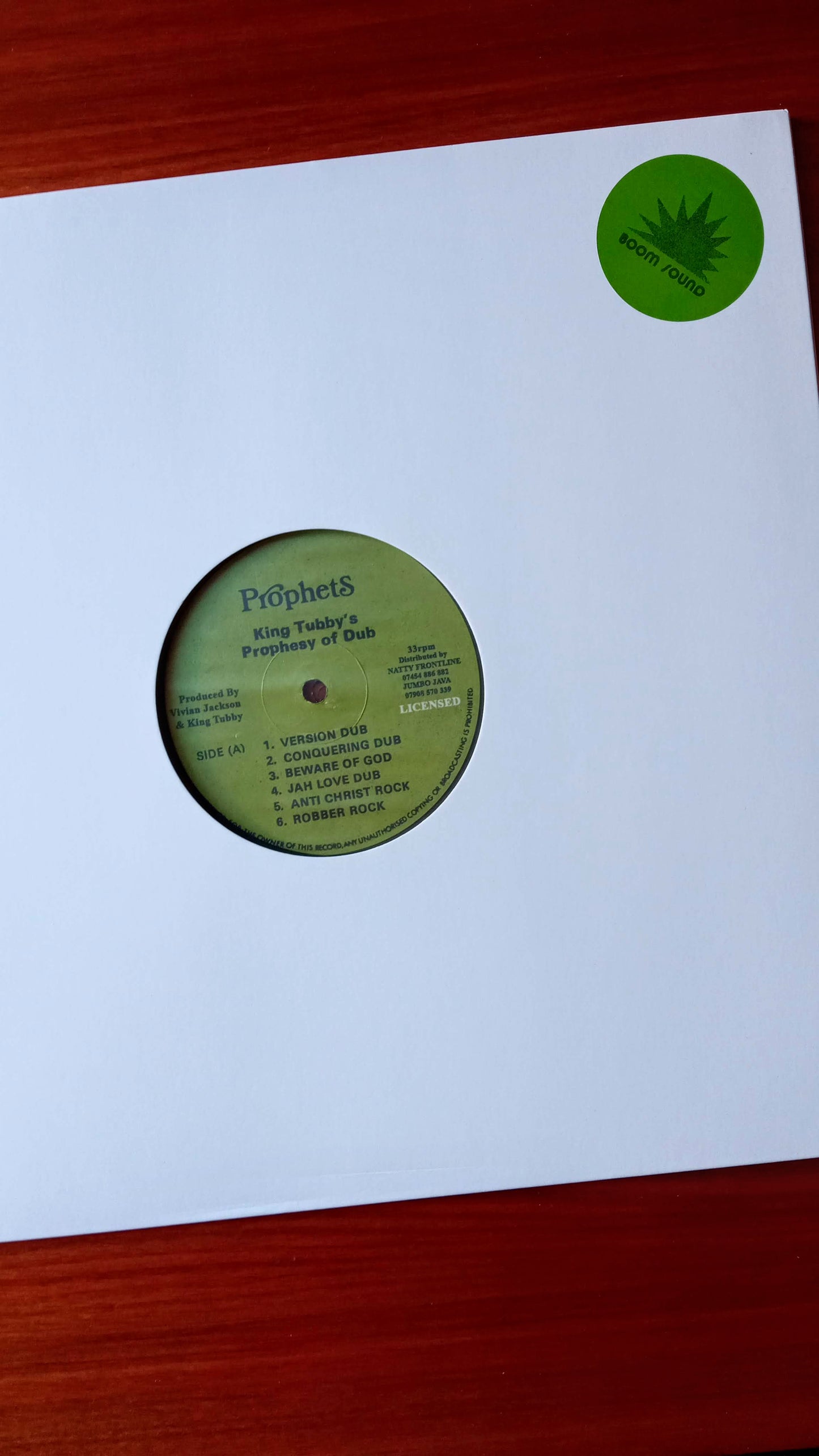 Yabby You – King Tubby's Prophesy Of Dub c