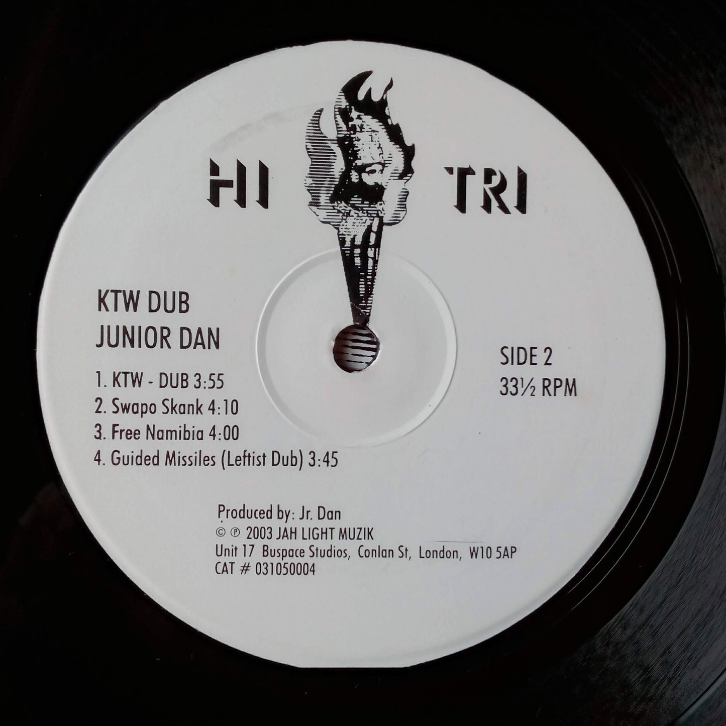 Junior Dan - KTW Dub / LP Vinilo