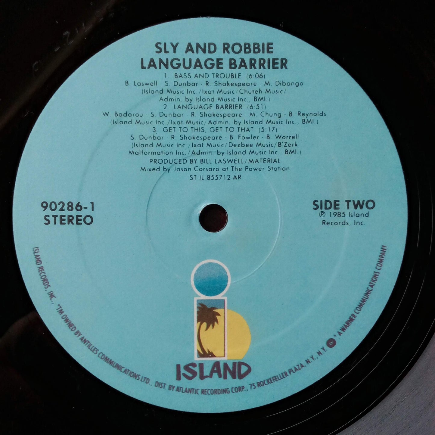 Sly And Robbie - Language Barrier / LP Vinilo