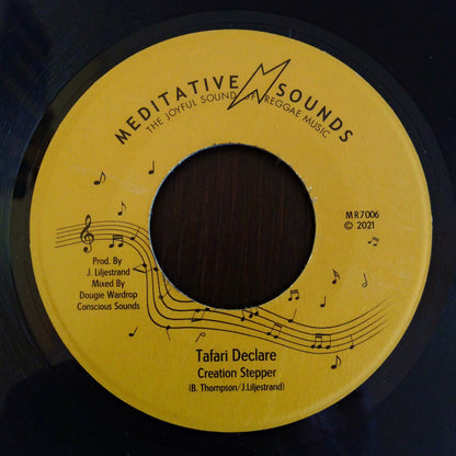 Creation Stepper - Tafari Declare / 7" Vinyl