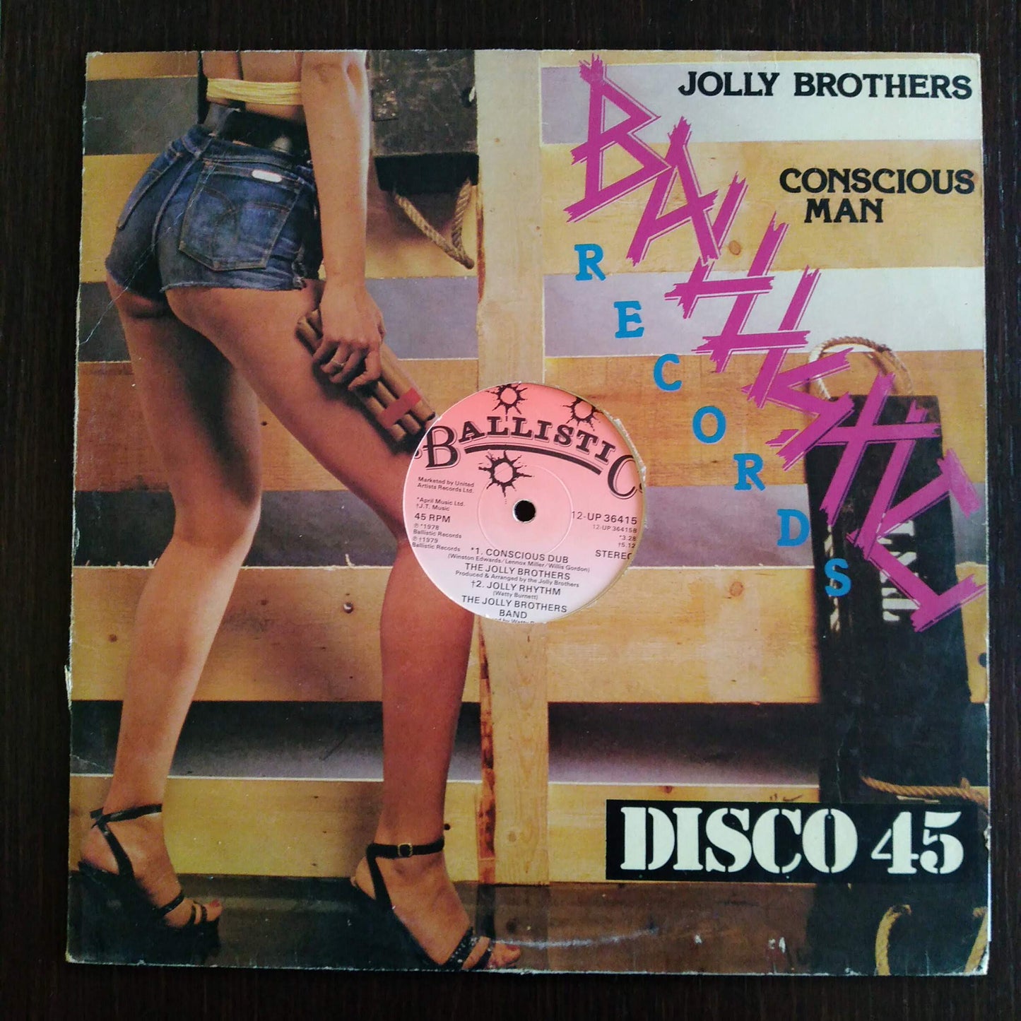 The Jolly Brothers - Conscious Man / 12" Vinilo